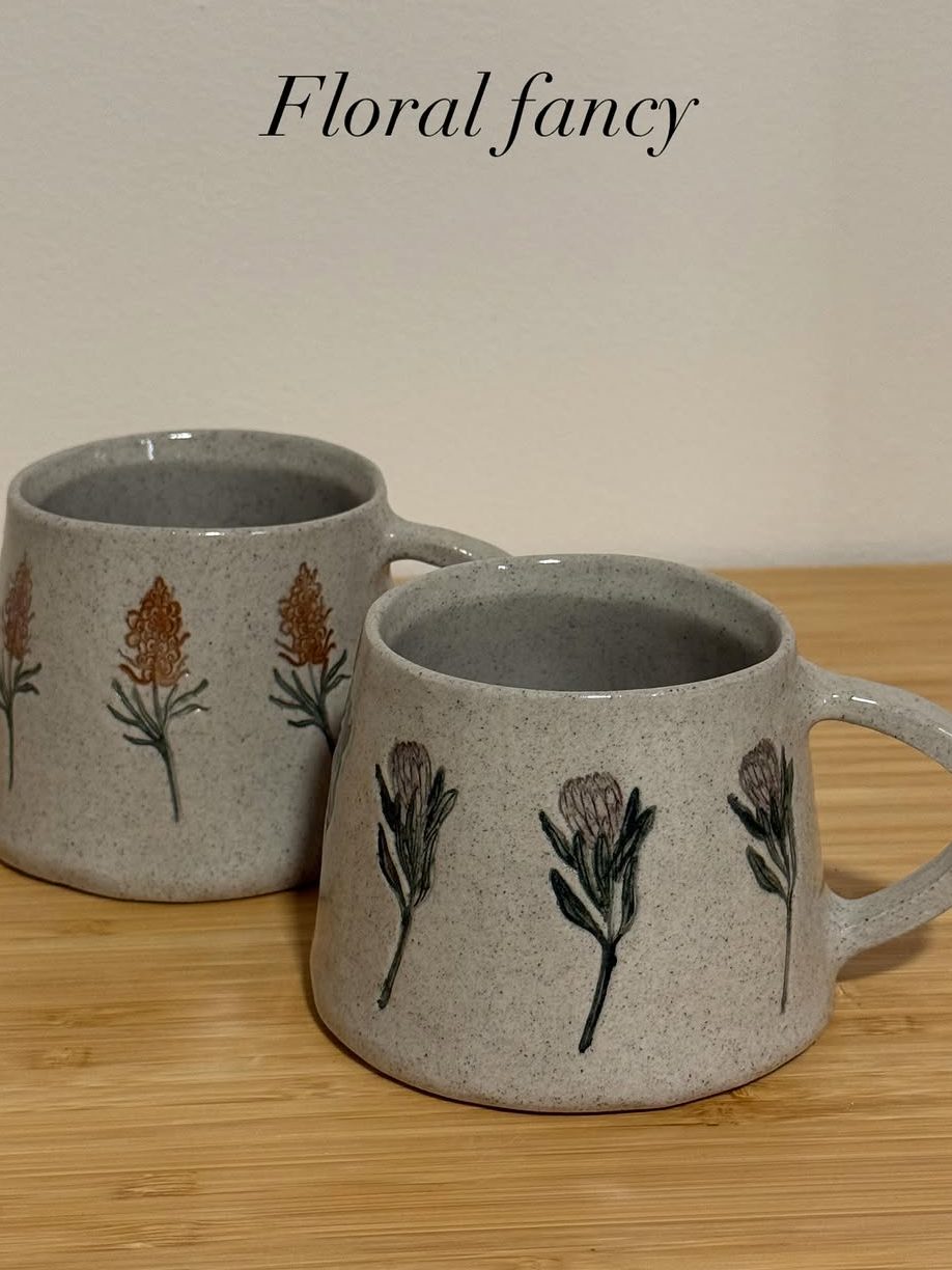 Floral Fancy mugs