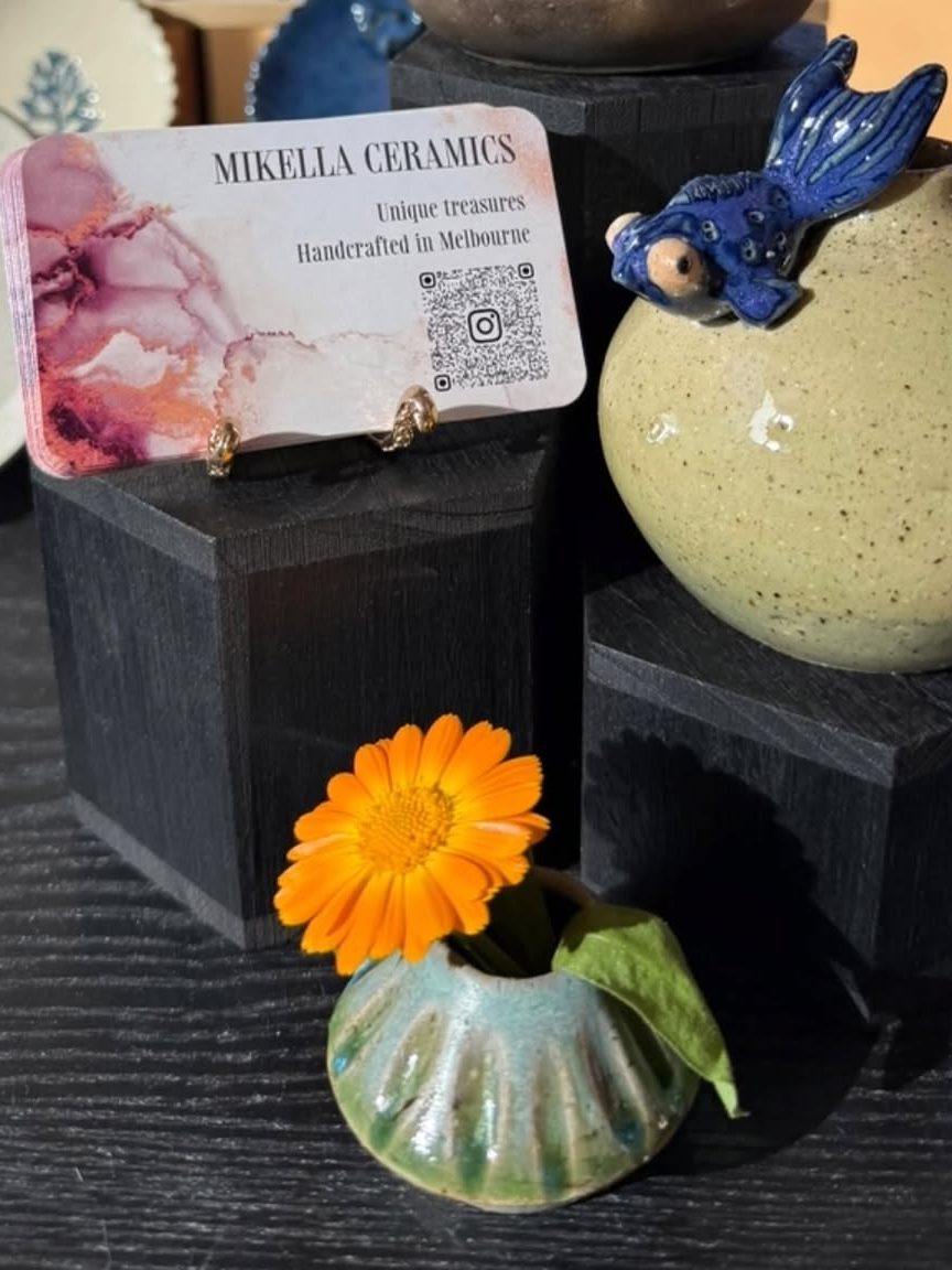 Mikella Ceramics market stall