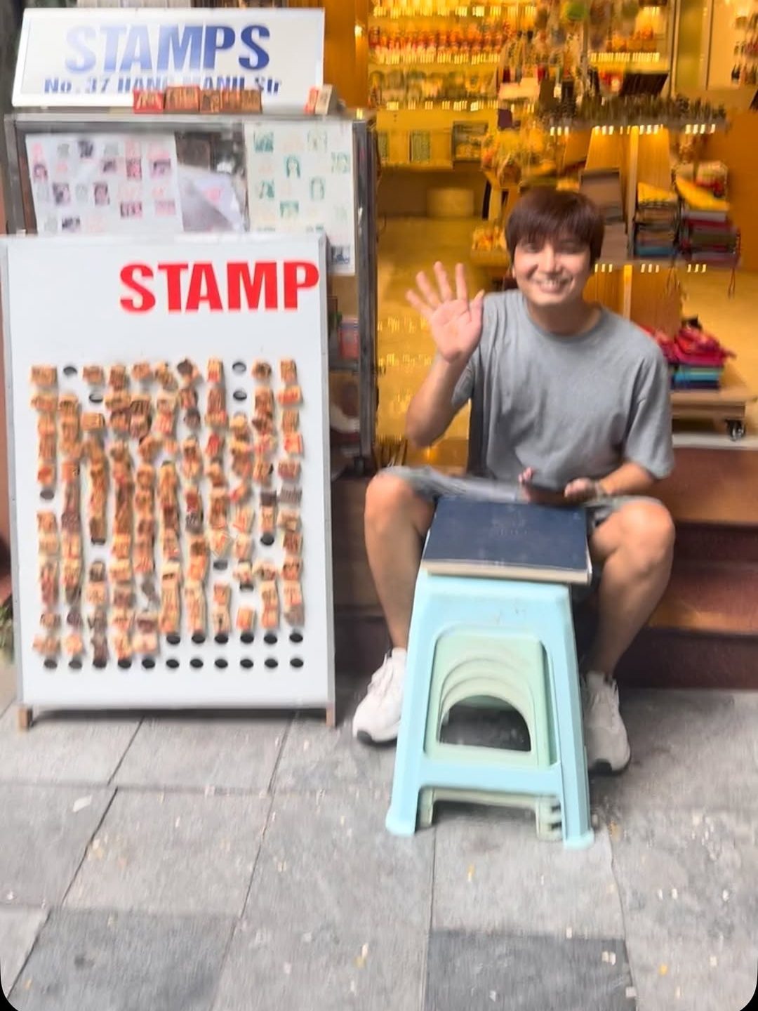 Hand carved stamps